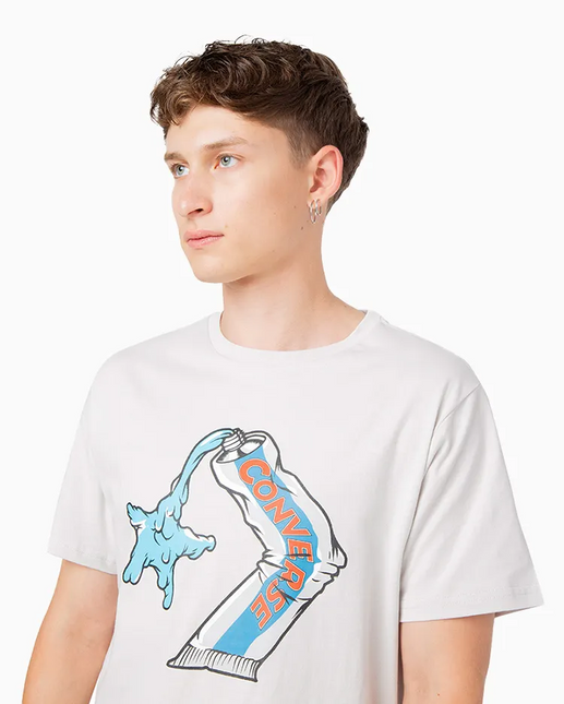 POLERA CONVERSE STAR CHEV TOOTHPASTE TEE