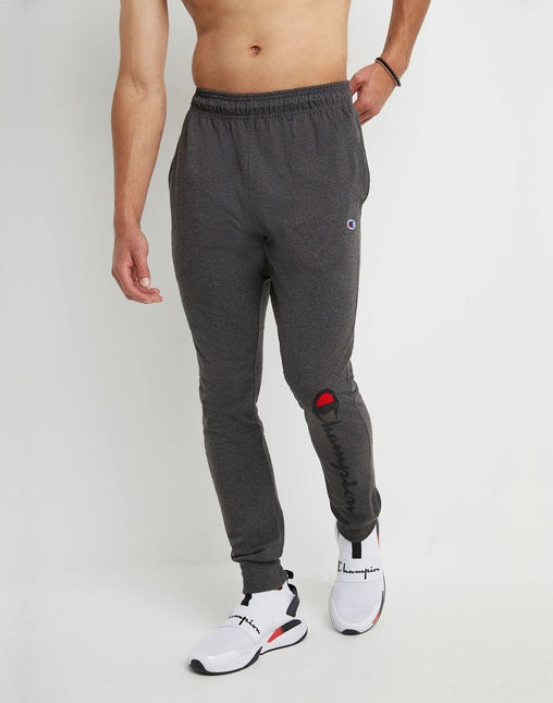 CHAMPION CLASSIC JERSEY SWEATPANTS - GRAPHIC