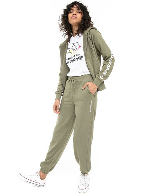 CONVERSE METALLIC STAR SWEATPANTS