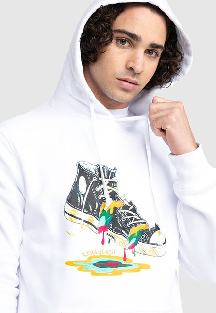 POLERON CONVERSE MELTING CHUCK HOODIE