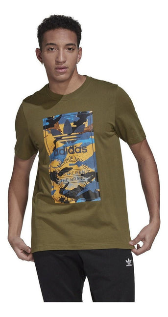 POLERA ADIDAS ORIGINALS CAMO TONGUE TEE - BONZER