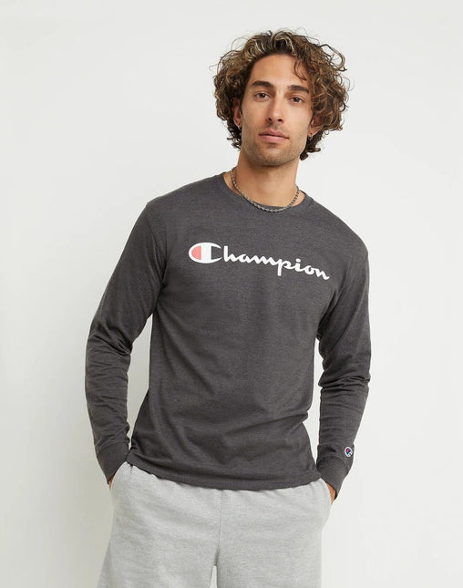 POLERA CHAMPION CLASSIC GRAPHIC LONG SLEEVE TEE - BONZER