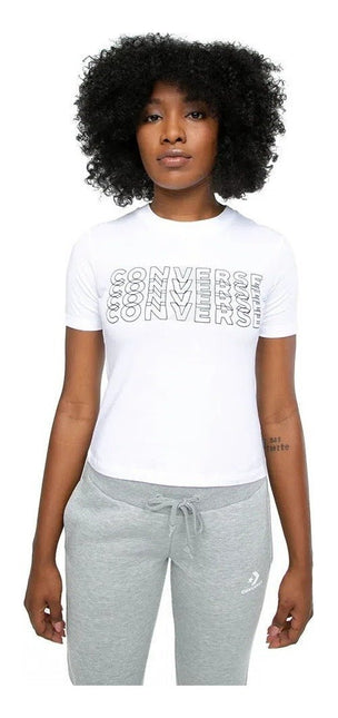 POLERA CONVERSE ICON PLAY SLIM TEE - BONZER