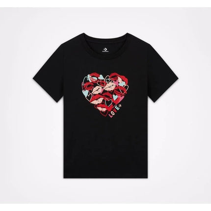 POLERA CONVERSE VALENTINE'S DAY HEART TEE - BONZER