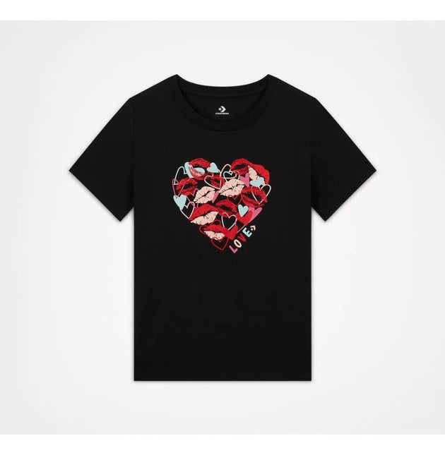 POLERA CONVERSE VALENTINE'S DAY HEART TEE - BONZER