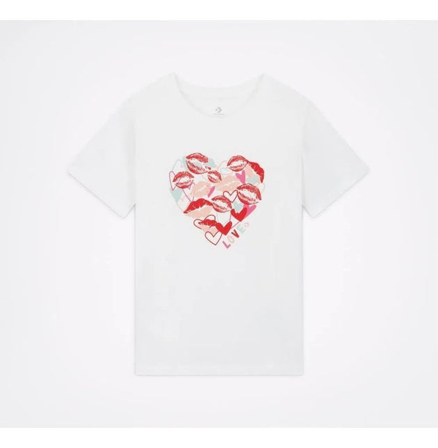 POLERA CONVERSE VALENTINE'S DAY HEART TEE - BONZER