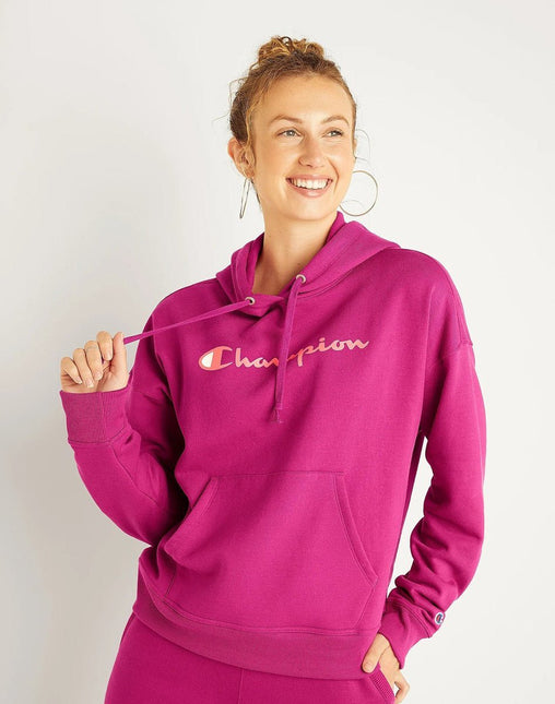 POLERON CHAMPION POWERBLEND RELAXED HOODIE - BONZER