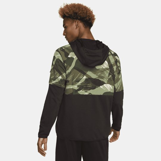 POLERON NIKE DF FLC HD FZ CAMO - BONZER