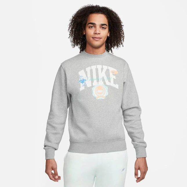 POLERON NIKE NEWSPORTWEAR FLEECE CREW VARSITY - BONZER